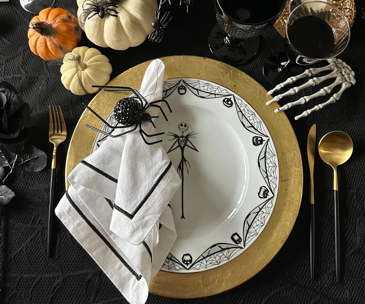 Dinner Napkins - White Cotton Napkins Dinner Napkins - White Cotton Napkins