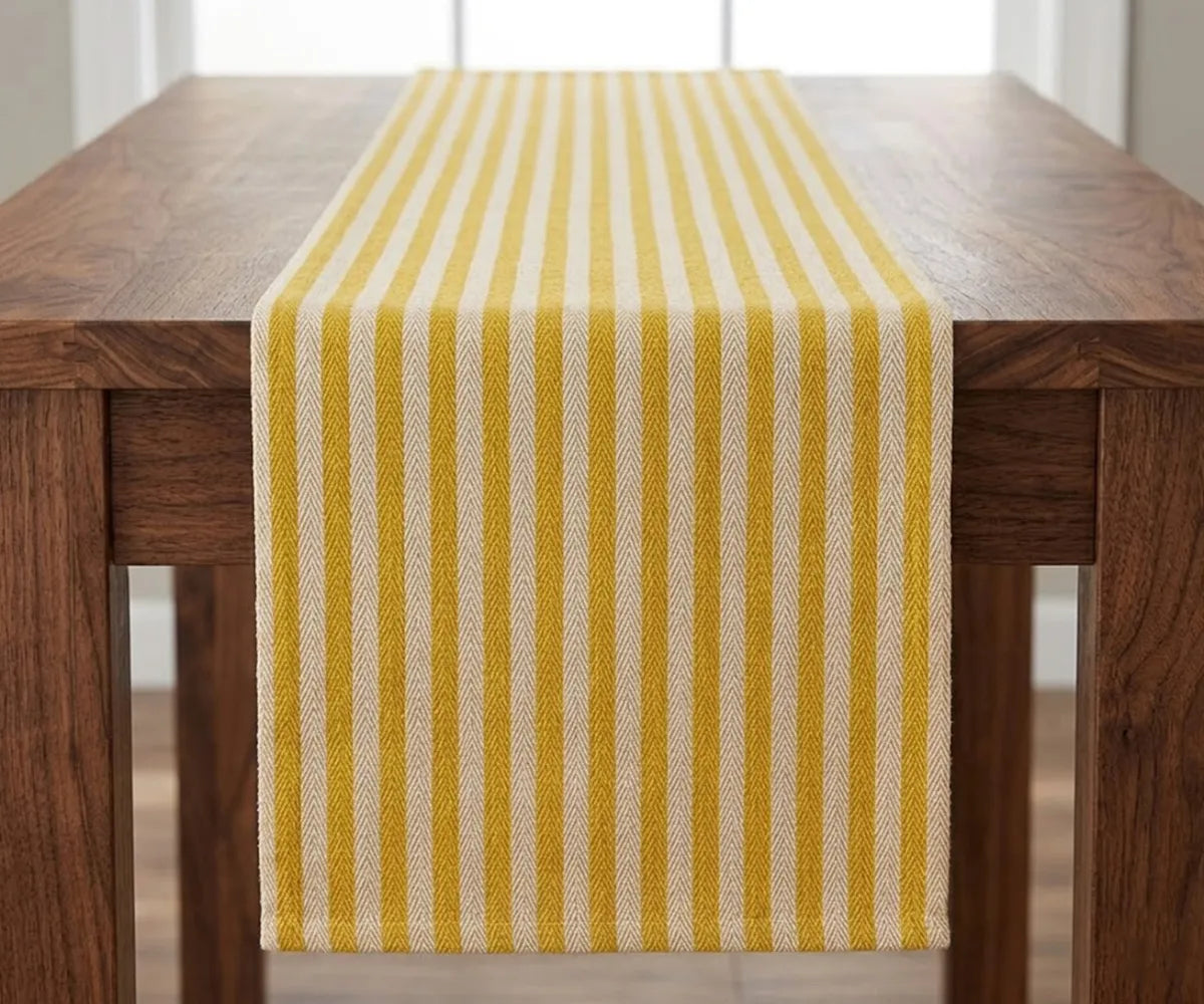 Cotton striped table runner with red and yellow stripe options, farmhouse dining decor, multiple sizes, textured herringbone fabric
Select 82 more words to run Humanizer. Cotton striped table runner with red and yellow stripe options, farmhouse dining decor, multiple sizes, textured herringbone fabric
Select 82 more words to run Humanizer.
