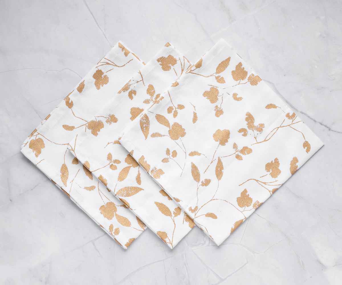 Custom Print Metallic Linen Napkins - Customized Napkins Custom Print Metallic Linen Napkins - Customized Napkins