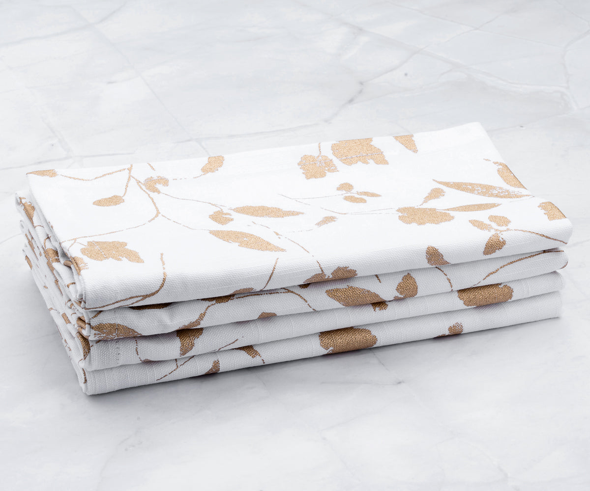 Custom Print Metallic Linen Napkins - Customized Napkins Custom Print Metallic Linen Napkins - Customized Napkins