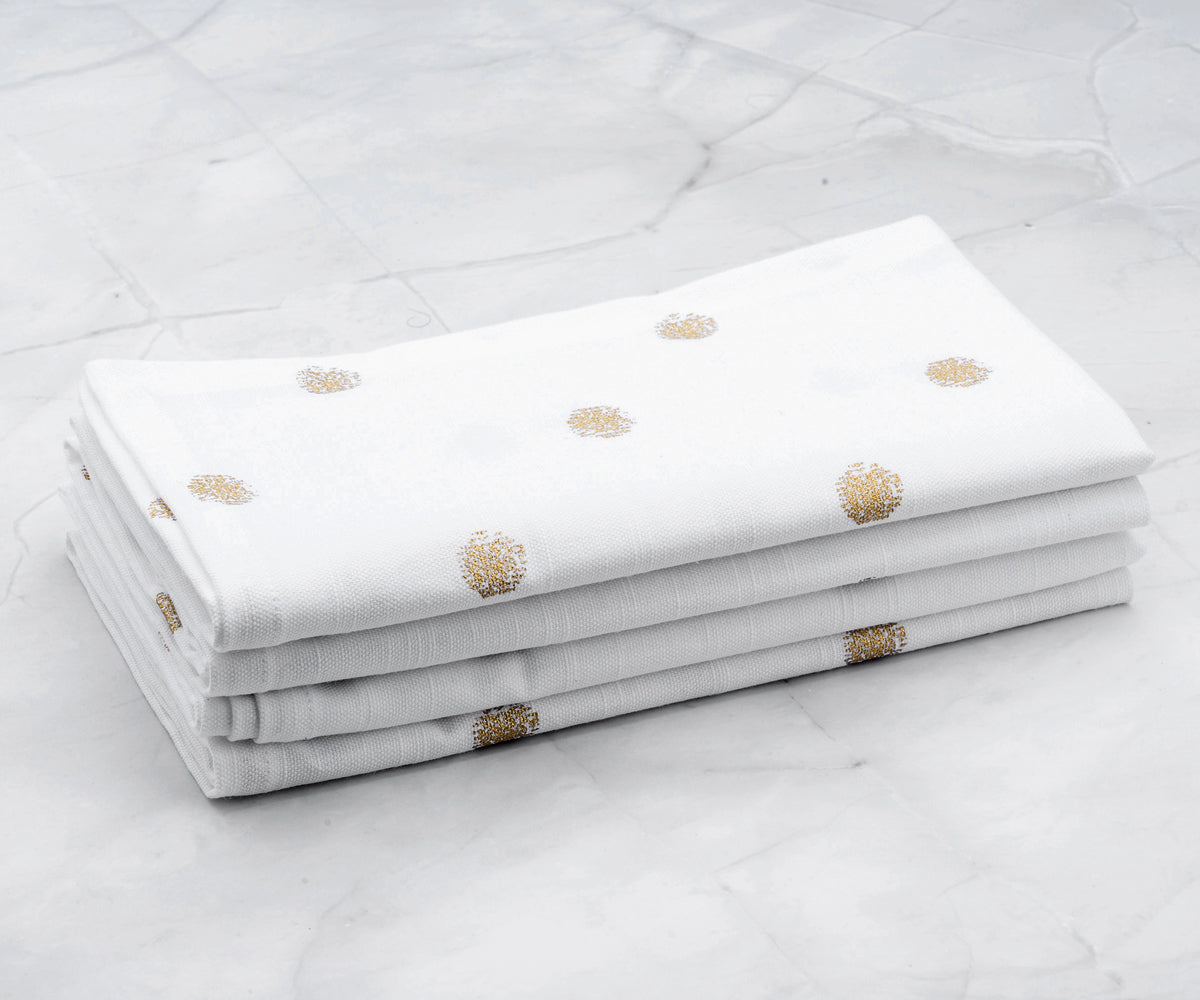 Custom Print Metallic Linen Napkins - Customized Napkins Custom Print Metallic Linen Napkins - Customized Napkins