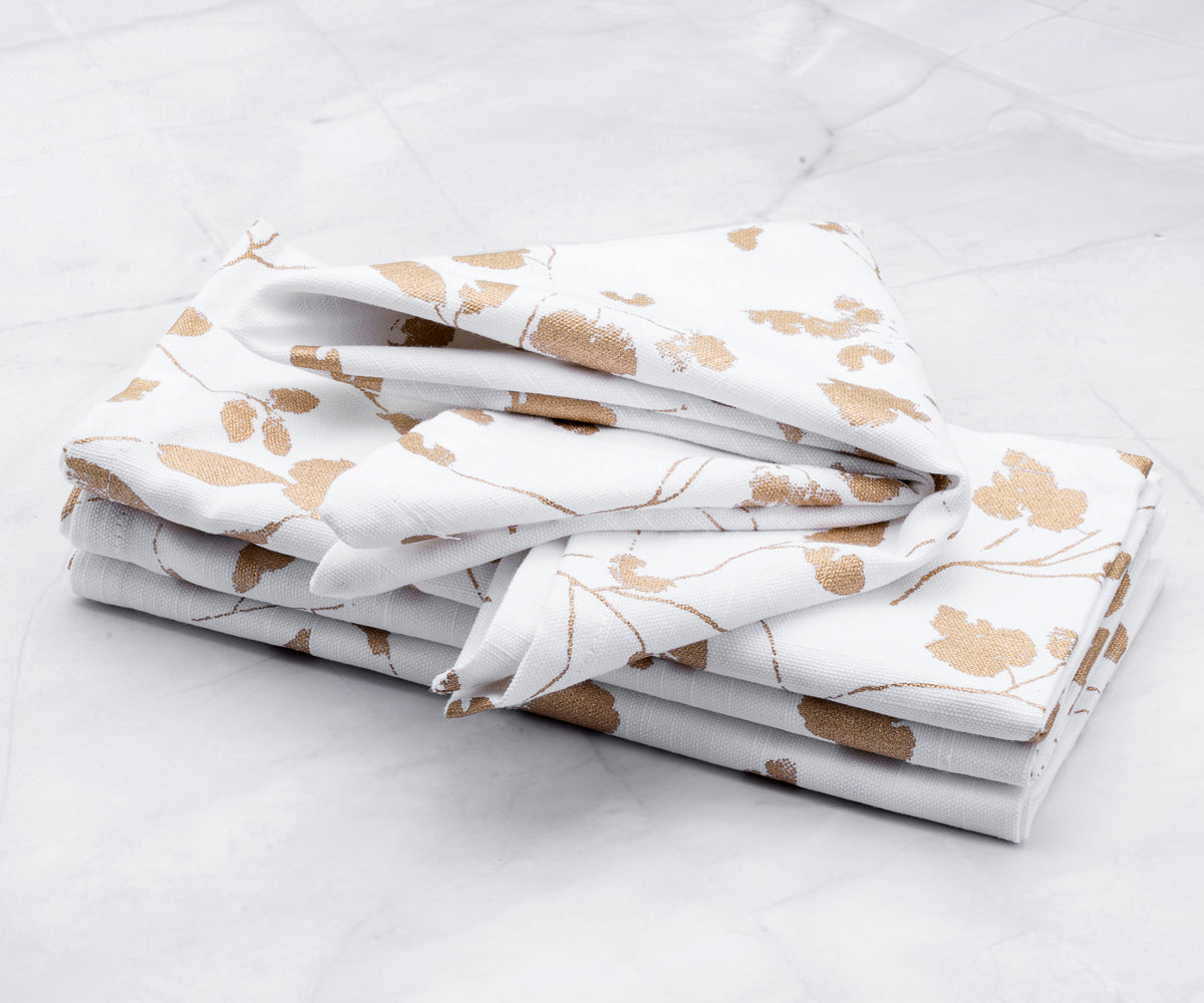 Custom Print Metallic Linen Napkins - Customized Napkins Custom Print Metallic Linen Napkins - Customized Napkins