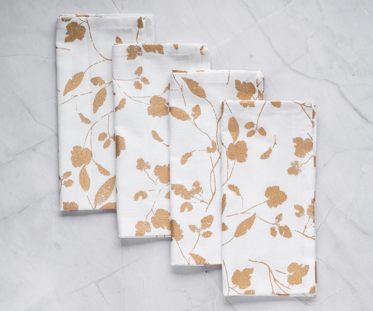 Custom Print Metallic Linen Napkins - Customized Napkins Custom Print Metallic Linen Napkins - Customized Napkins