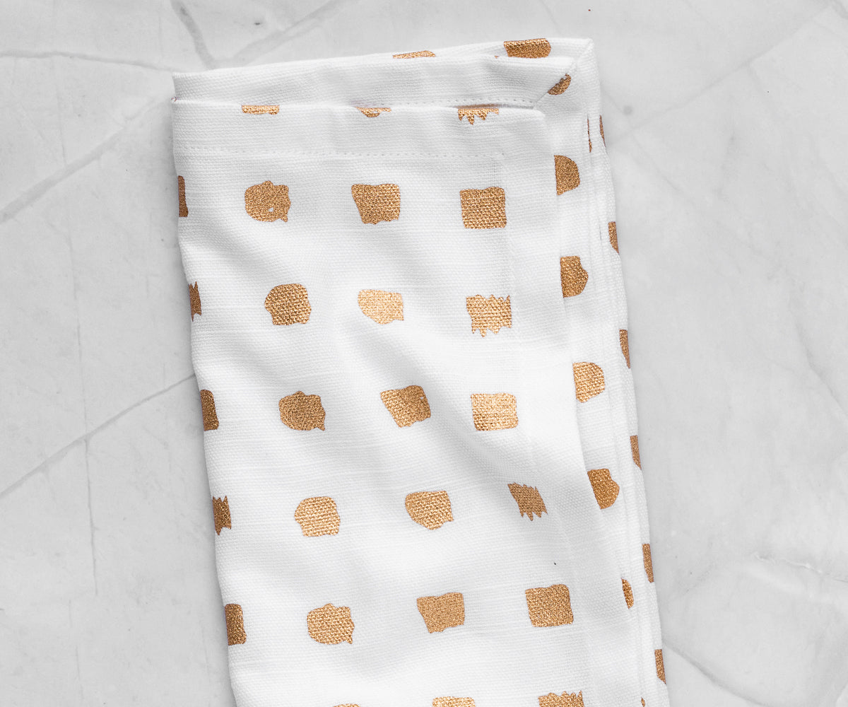 Custom Print Metallic Linen Napkins - Customized Napkins Custom Print Metallic Linen Napkins - Customized Napkins