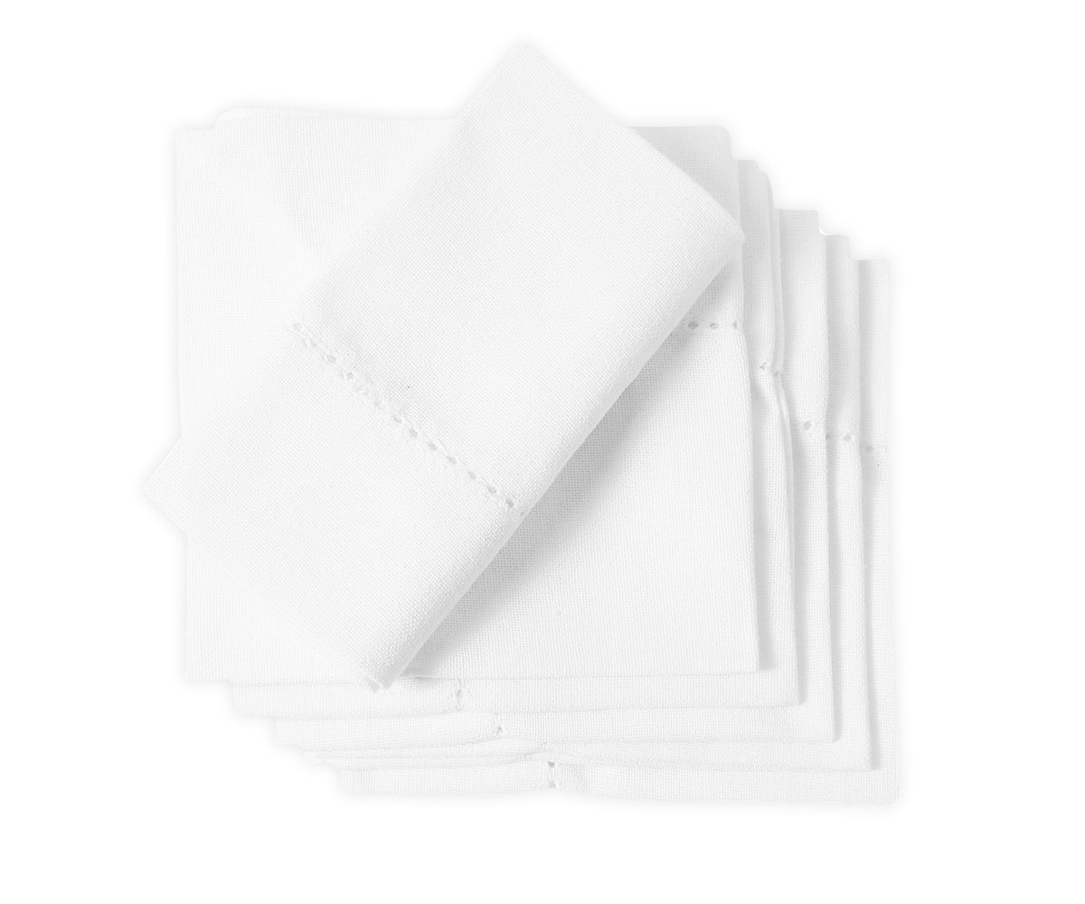 Custom White Cloth Napkins - Personalized Napkins