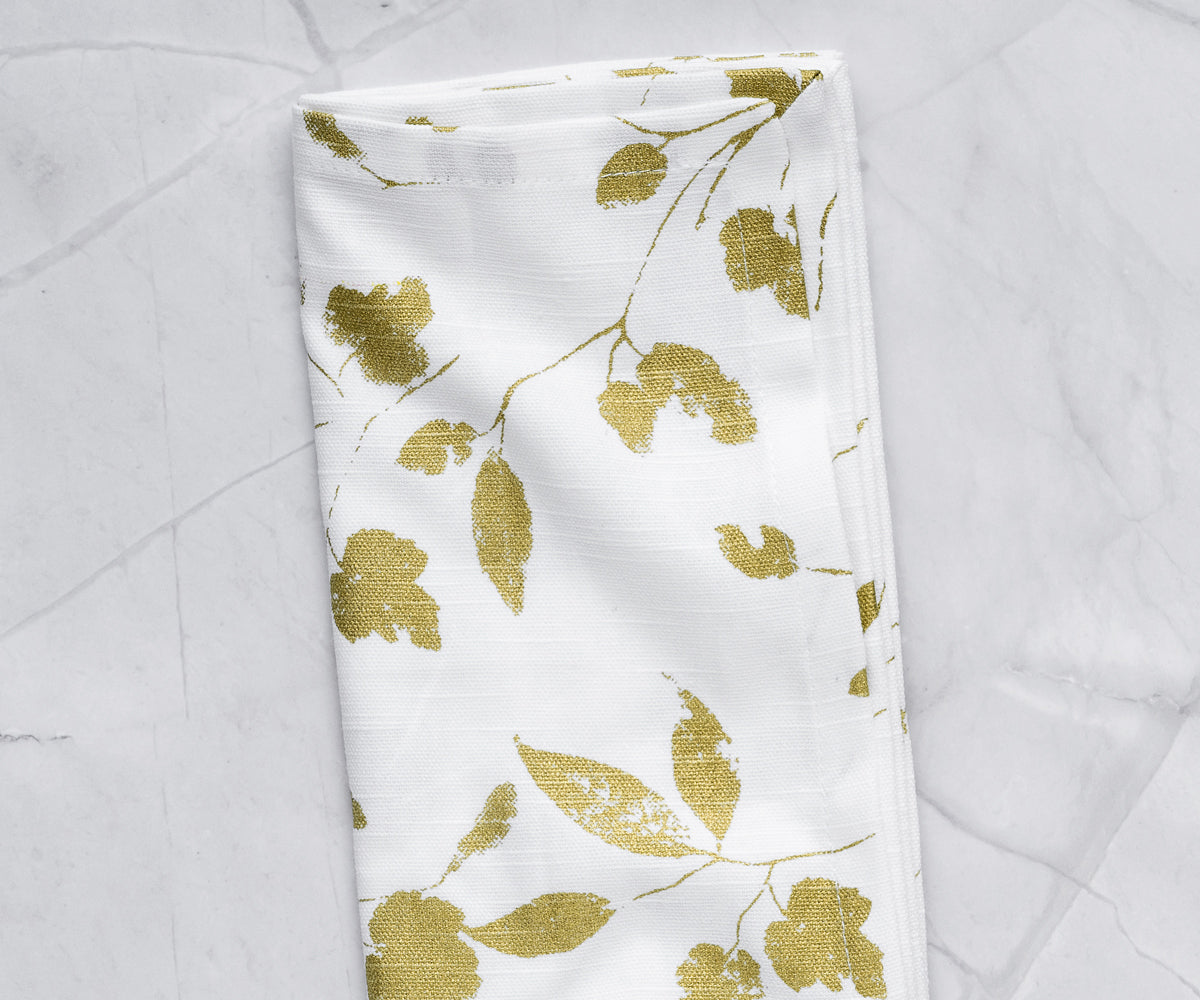 Custom Print Metallic Linen Napkins - Customized Napkins Custom Print Metallic Linen Napkins - Customized Napkins
