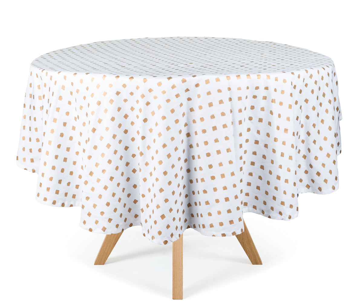 Round cotton tablecloths come in various colors, patterns, and sizes to suit different preferences and table sizes. Gold Metallic Tablecloth, Silver Metallic Tablecloth Round cotton tablecloths come in various colors, patterns, and sizes to suit different preferences and table sizes. Gold Metallic Tablecloth, Silver Metallic Tablecloth