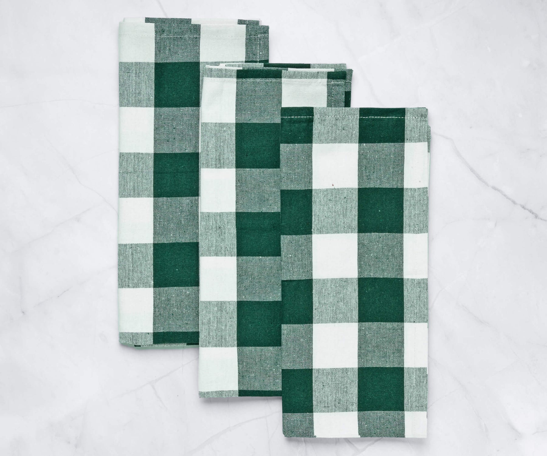These green waffle weave kitchen towels are a versatile and absorbent choice for drying dishes, wiping counters, or cleaning up spills. These green waffle weave kitchen towels are a versatile and absorbent choice for drying dishes, wiping counters, or cleaning up spills.