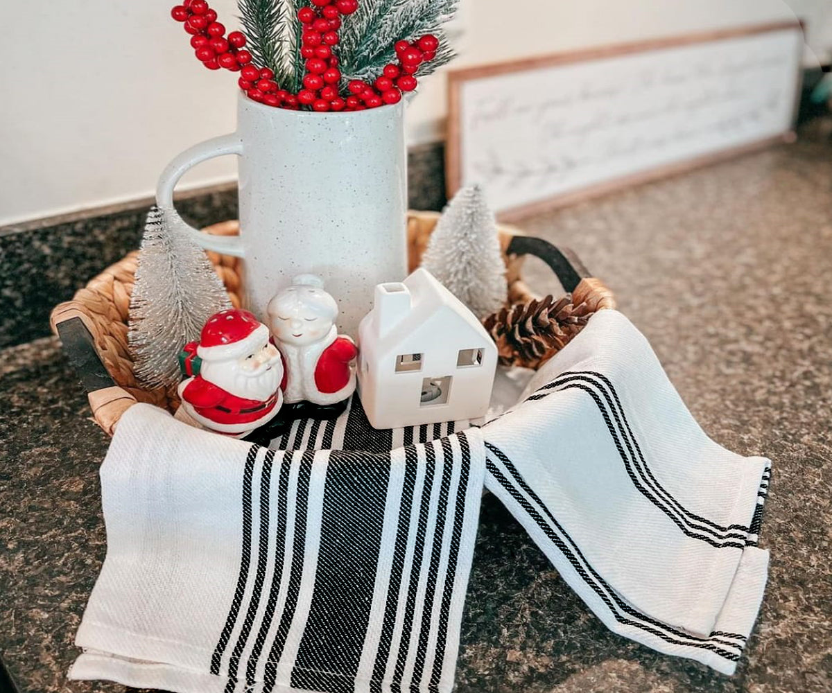 Striped towels, Flour sack dish towels, White tea towels, Cotton kitchen towels,  White cotton dish towels. Striped towels, Flour sack dish towels, White tea towels, Cotton kitchen towels,  White cotton dish towels.