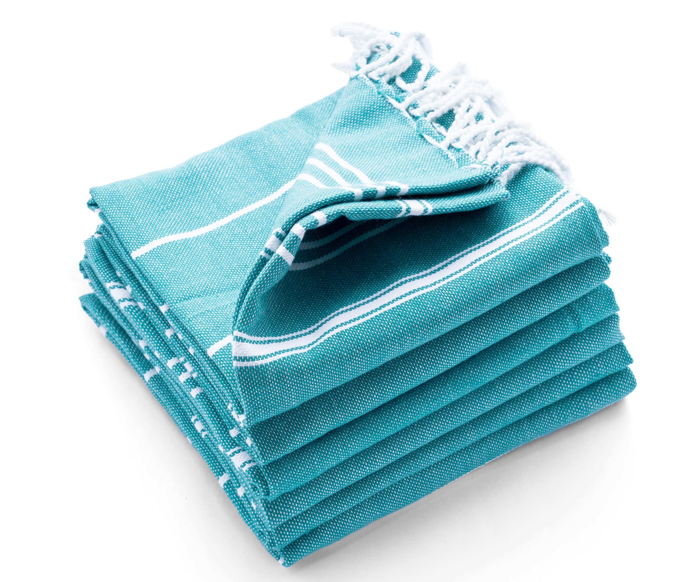 Striped Kitchen Towels All Cotton and Linen