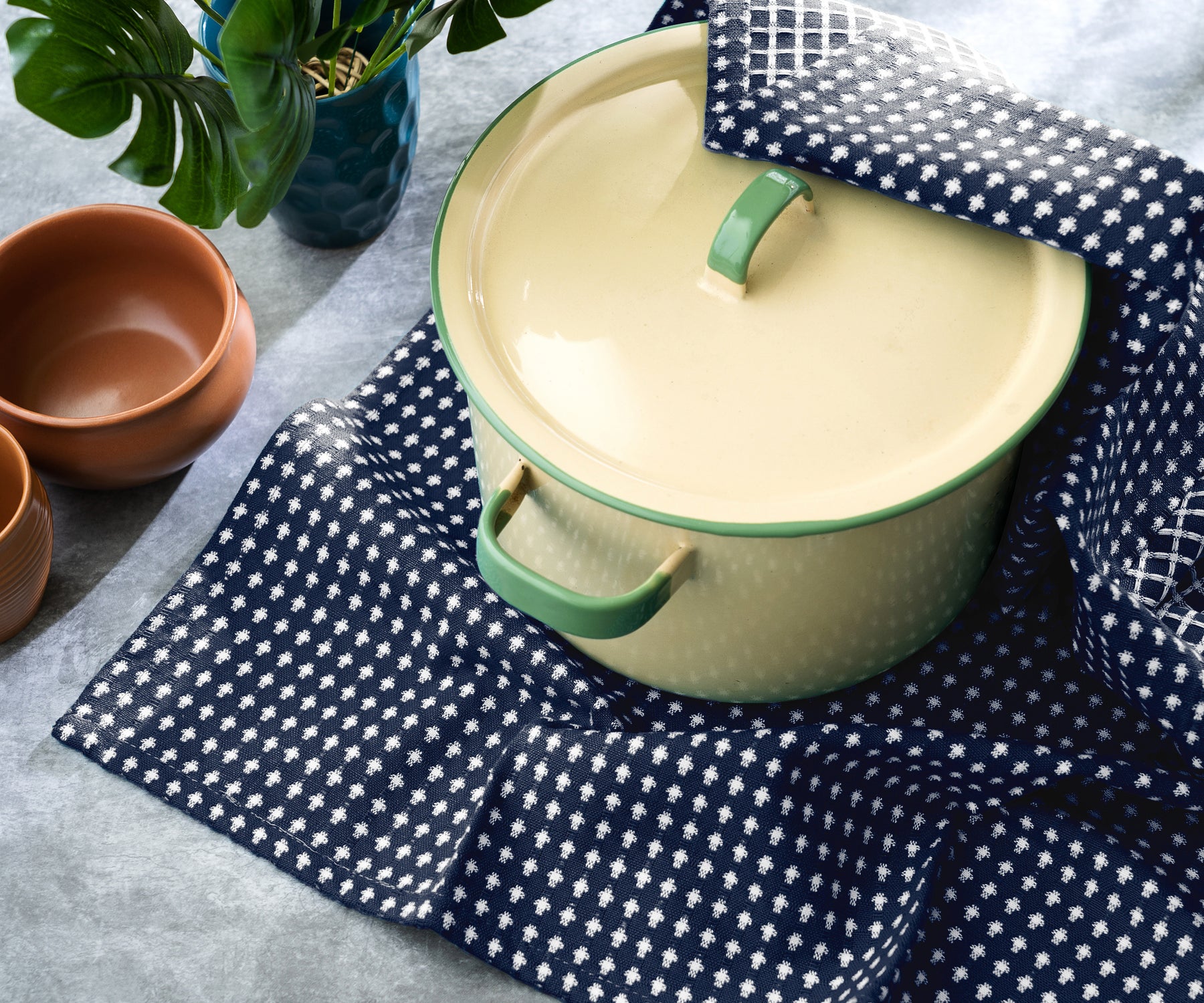 white and navy blue kitchen towels for regular use, modern dish towels cotton white and navy blue kitchen towels for regular use, modern dish towels cotton