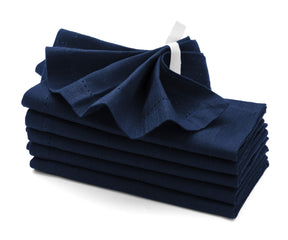 The standard-size hemstitch dinner napkins are large enough to table setting for home decor The standard-size hemstitch dinner napkins are large enough to table setting for home decor