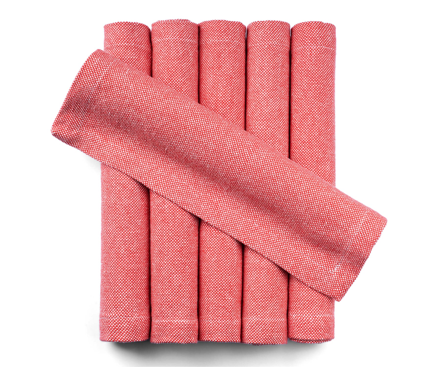 Red fabric table placemats - add a splash of color and protect your table. Upgrade your dining experience with these stylish essentials.  Red fabric table placemats - add a splash of color and protect your table. Upgrade your dining experience with these stylish essentials.