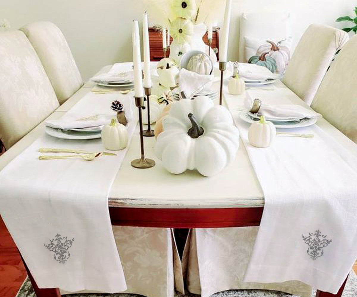 cloth table runner for parties, cotton table runner are machine washable. gray table runner, easter table runner. cloth table runner for parties, cotton table runner are machine washable. gray table runner, easter table runner.