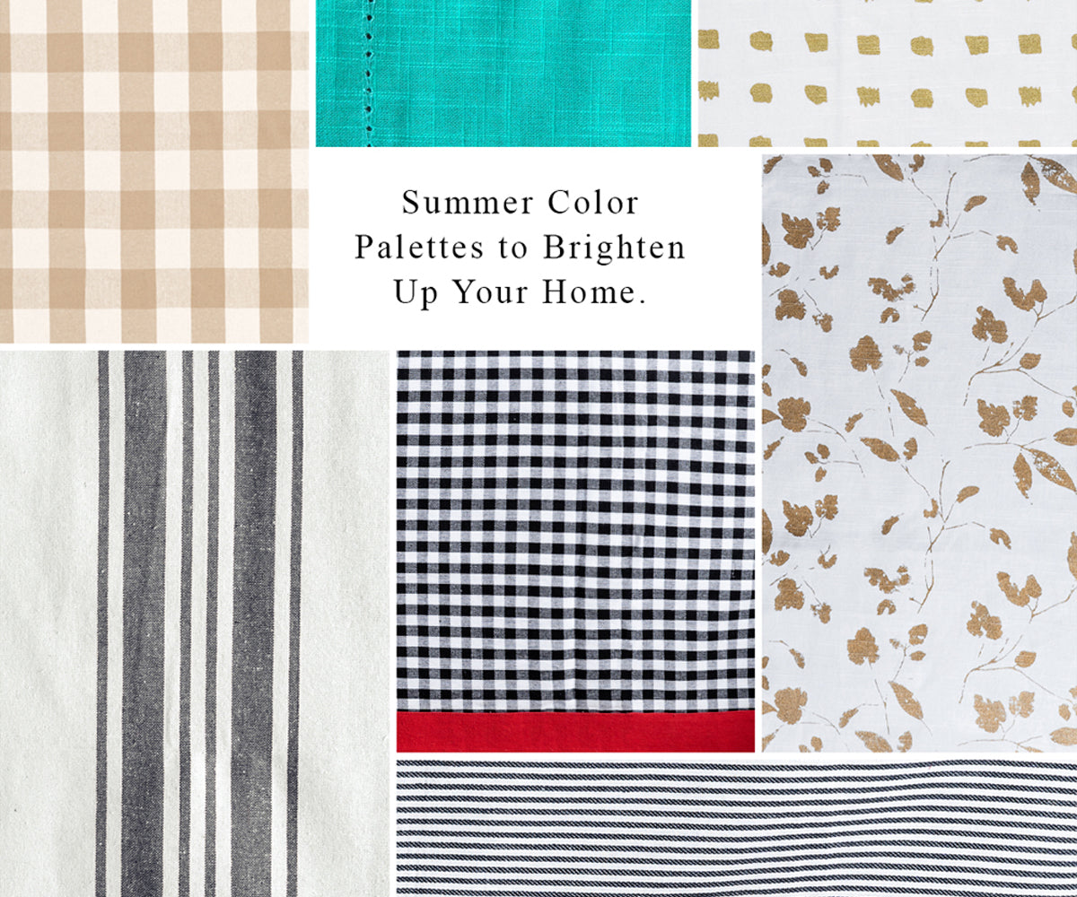Top 5 Summer Color Palettes to Brighten Up Your Home