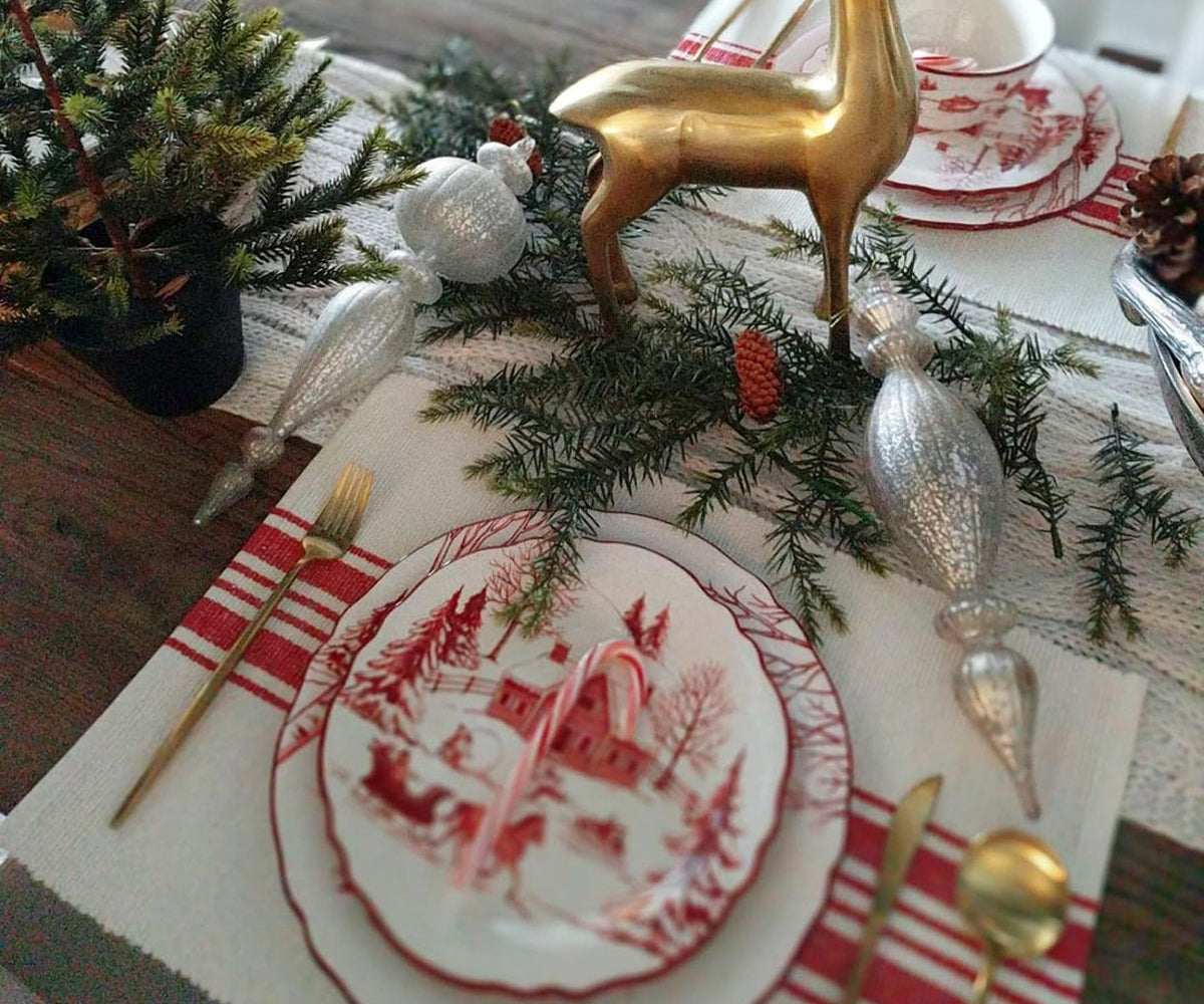 Design inspiration for cotton and linen placemats