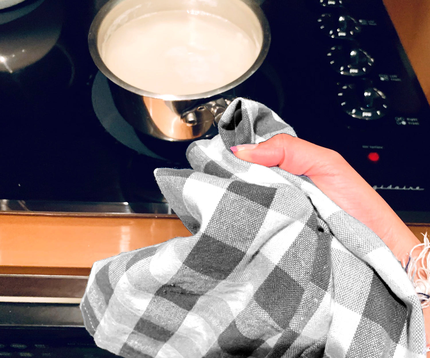 Reflected Kitchen Tea Towel | Geometry