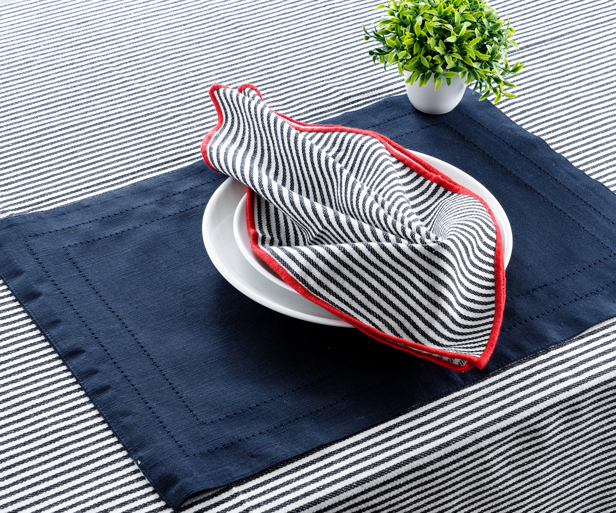 Different Types of Placemats with a Tablecloth
