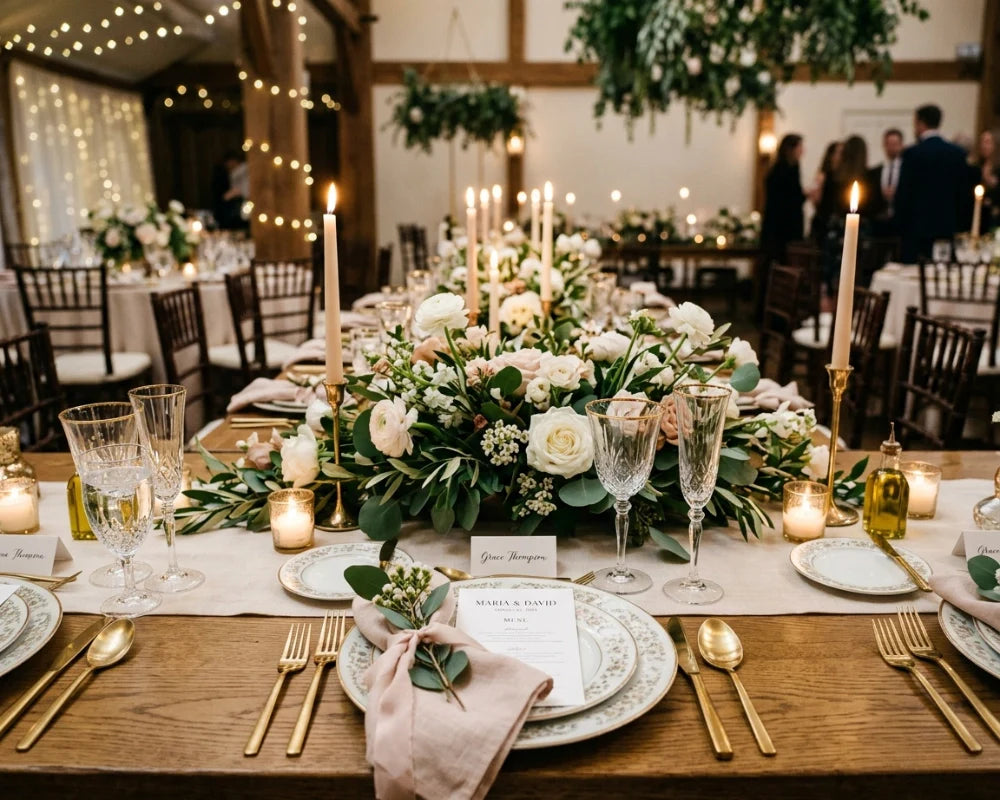 Wedding Table Settings & Color Palettes for Every Season
