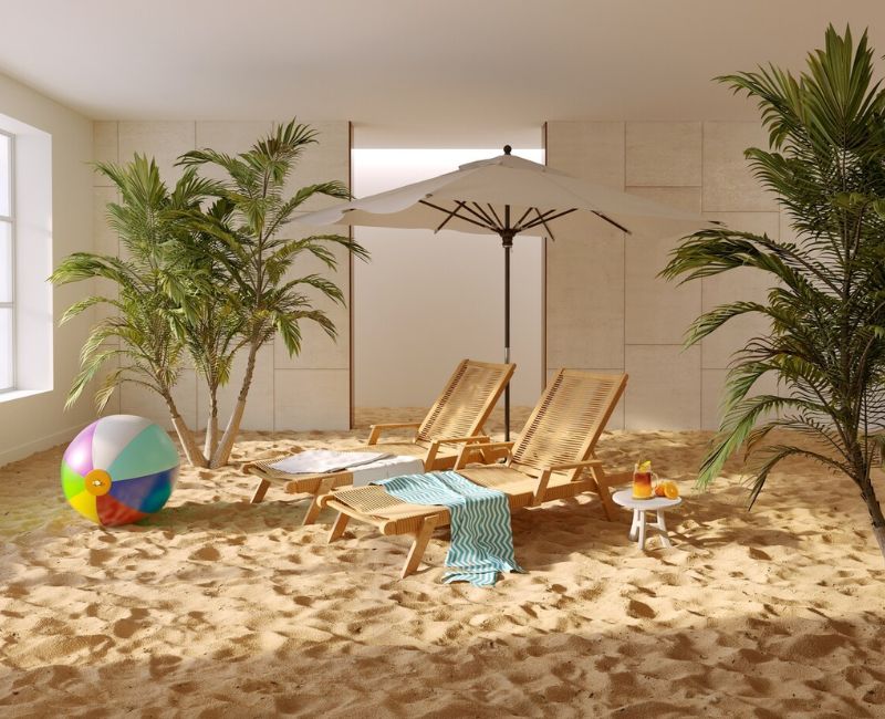 Tranquility of a Coastal Family