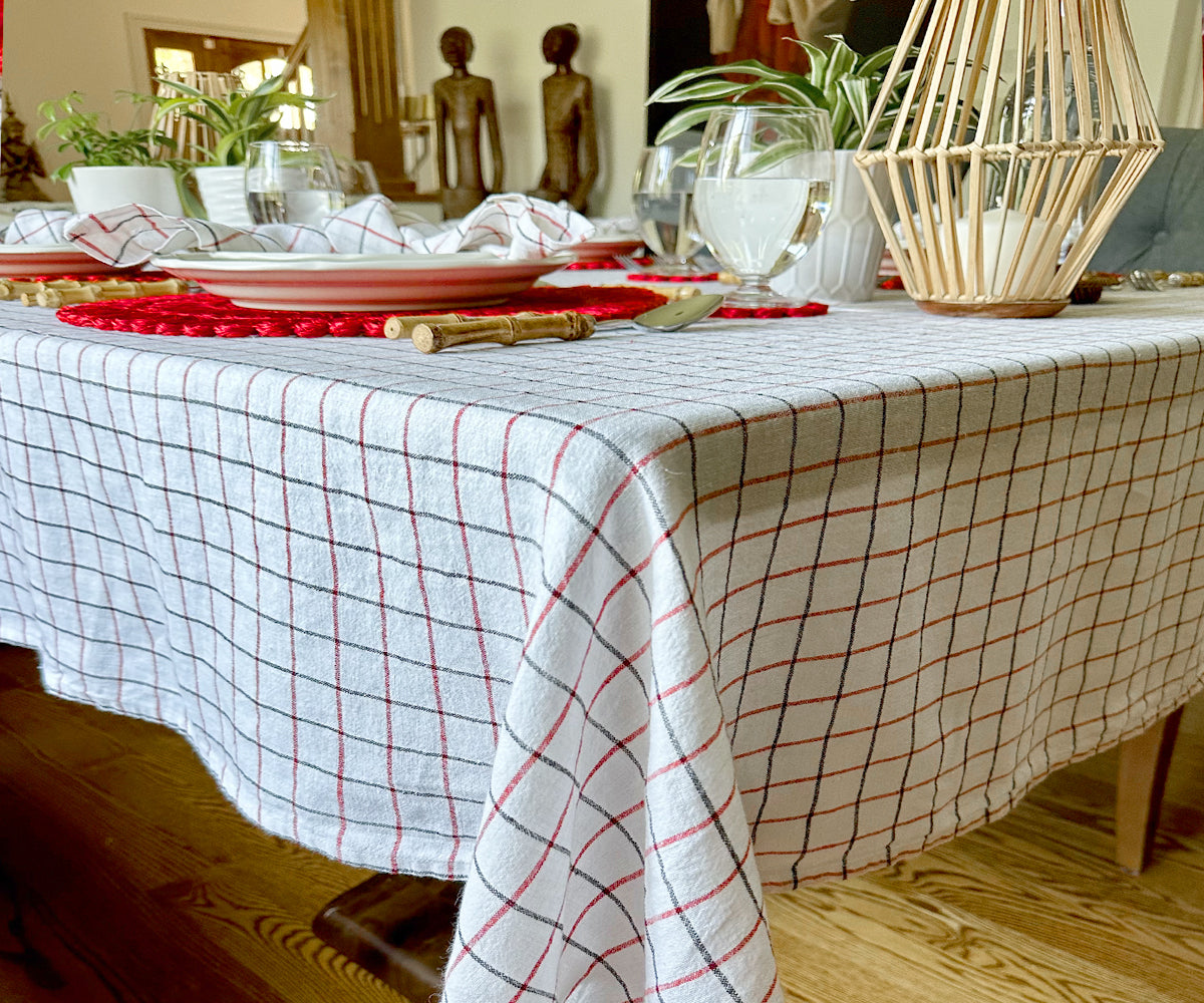 10 ideas for decorating with table linens