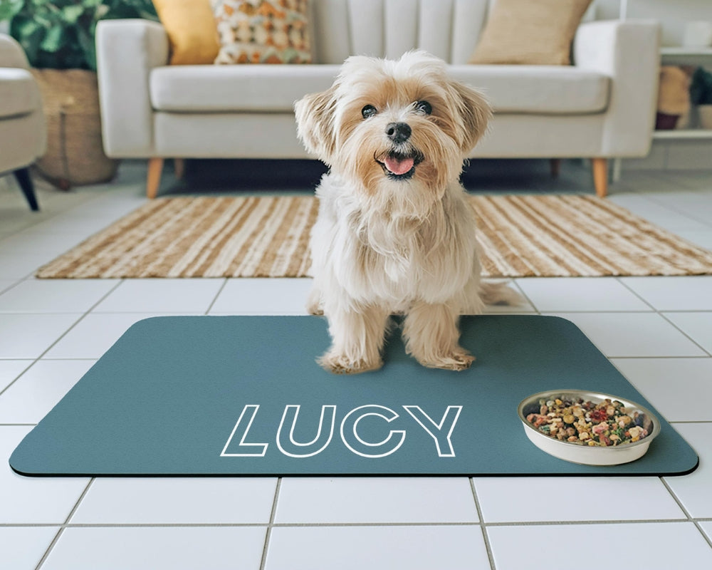 Style Your Pet’s Mealtime with Custom Dog Placemats