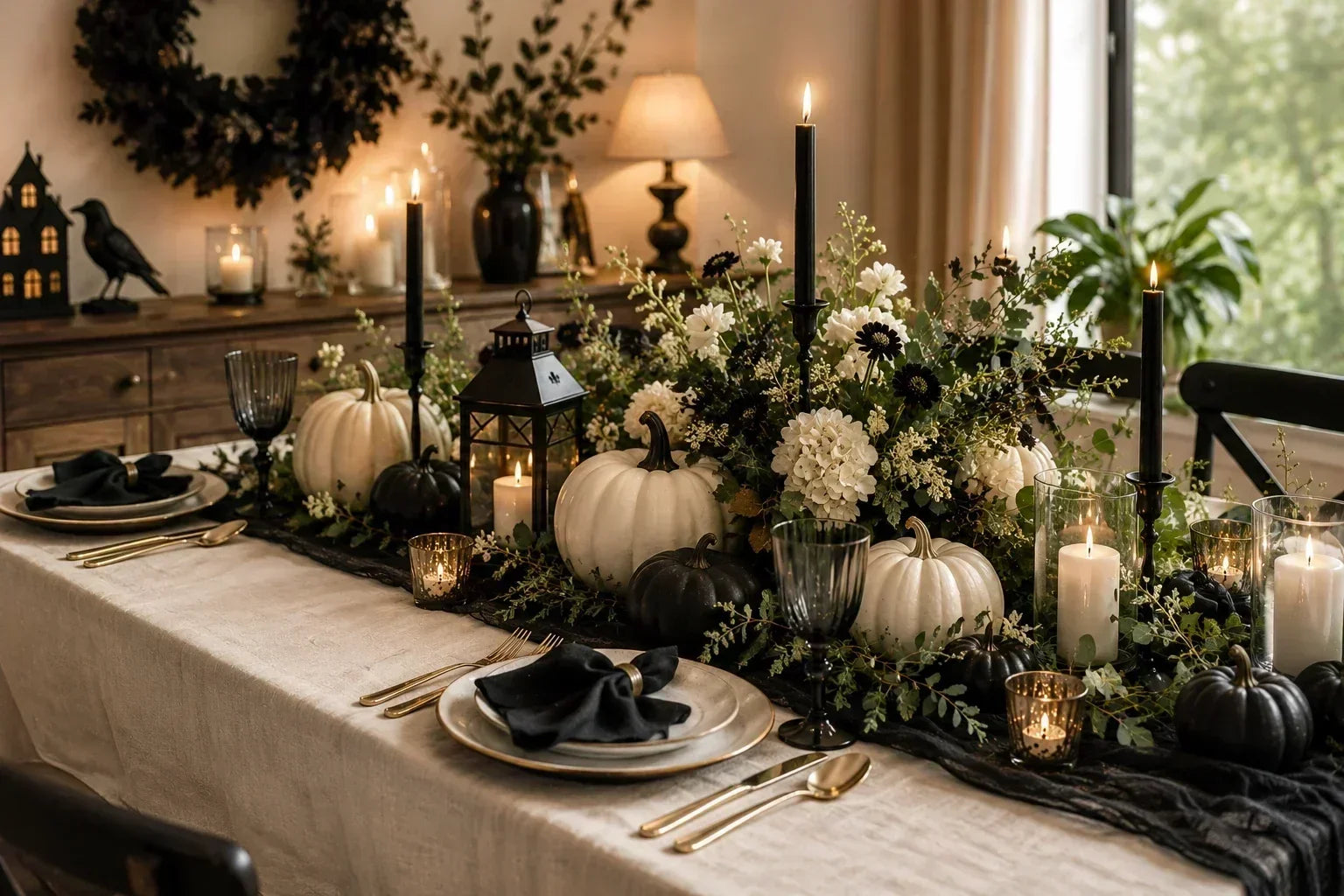 How To Decorate Your Dining Room Table For Halloween?
