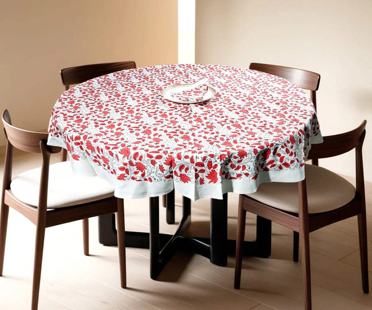 How to Measure a Round Table for a Tablecloth?