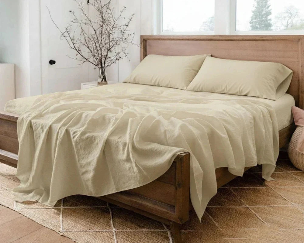 linen bedding set