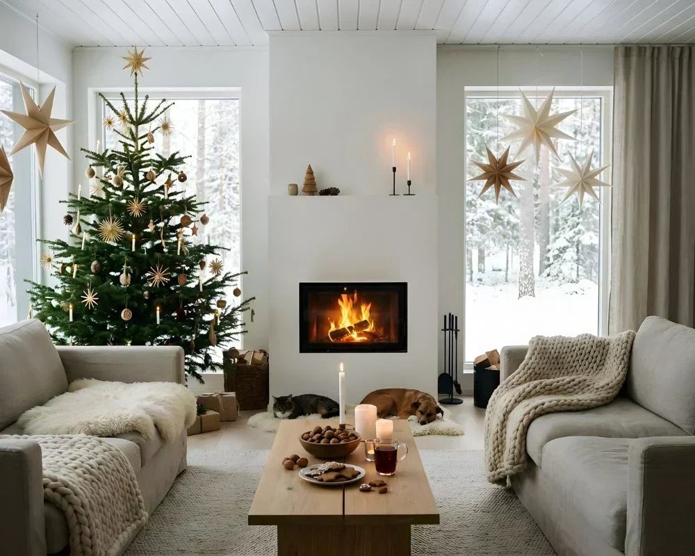 Scandinavian Christmas Decor Ideas for a Calm and Cozy Home