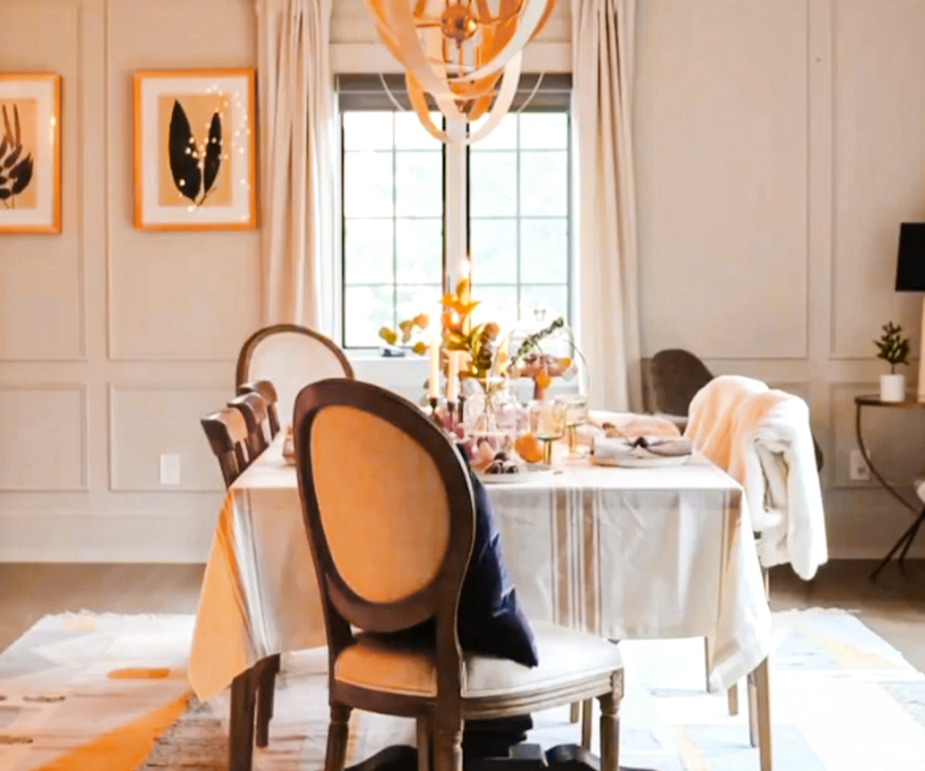 Farmhouse table setting