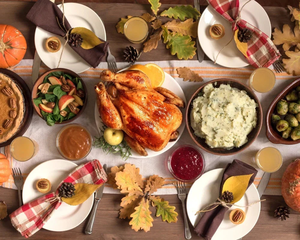 Meats at the First Thanks Giving Celebration Menu