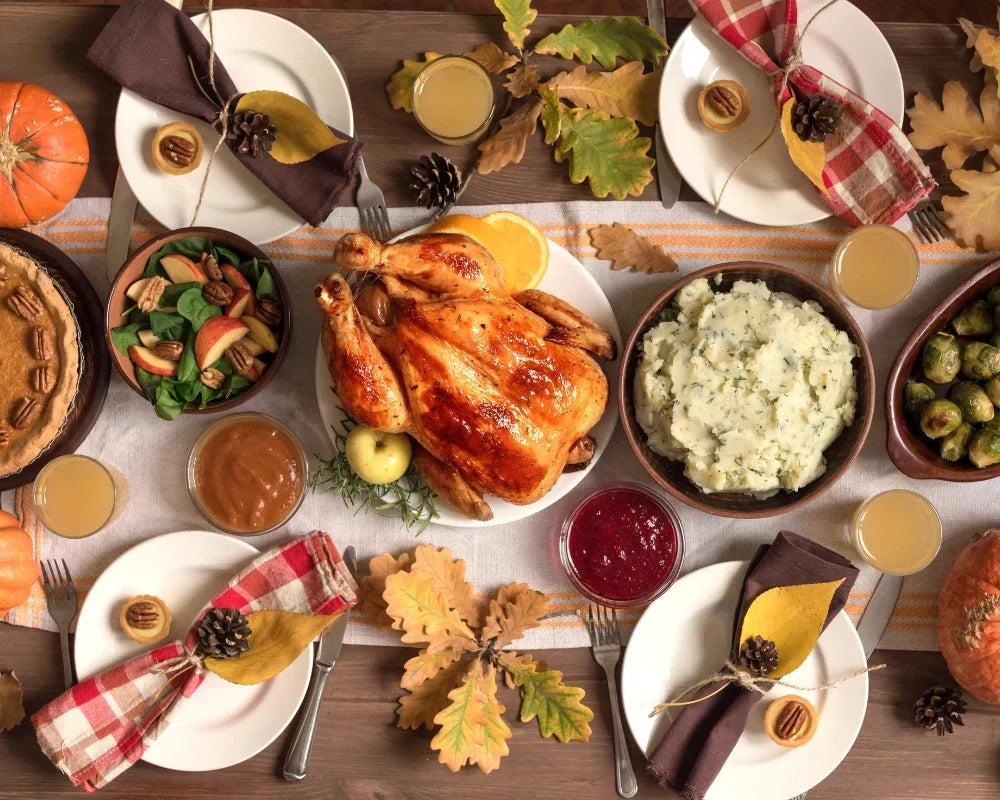 Meats at the First Thanks Giving Celebration Menu