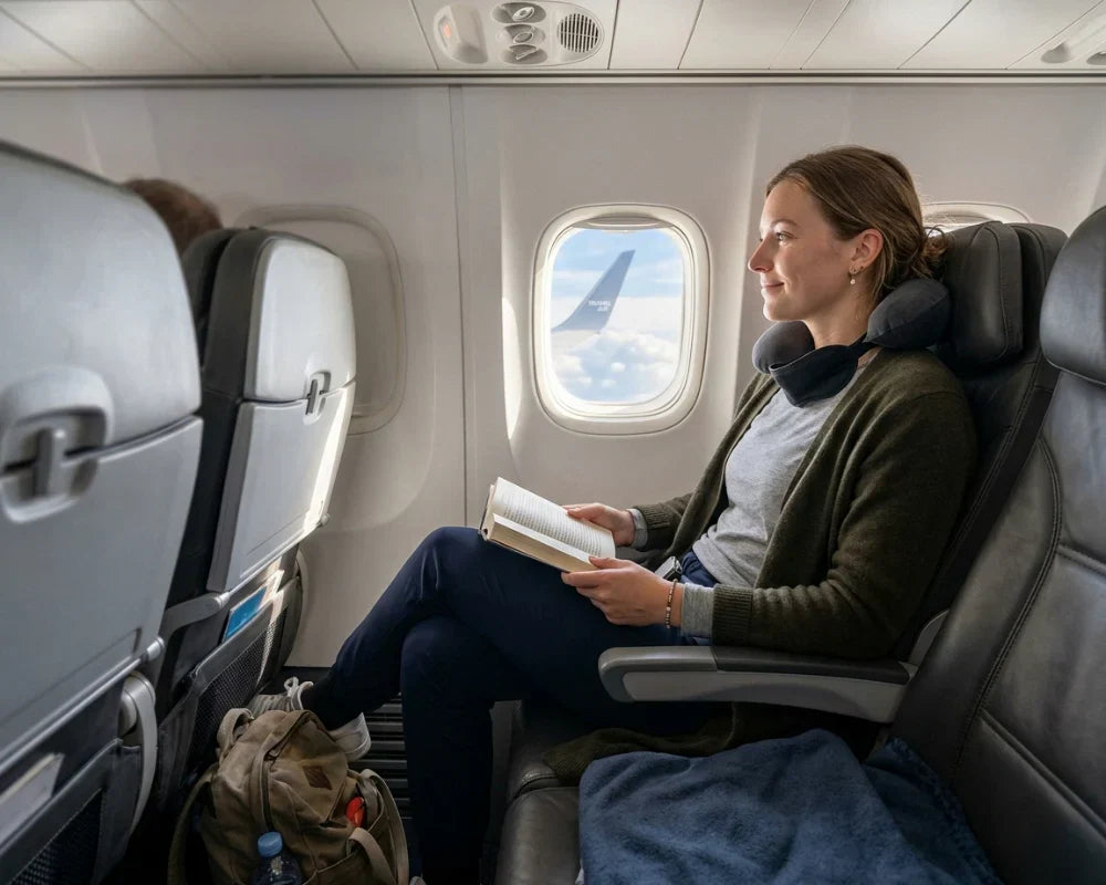 what to wear on a long flights