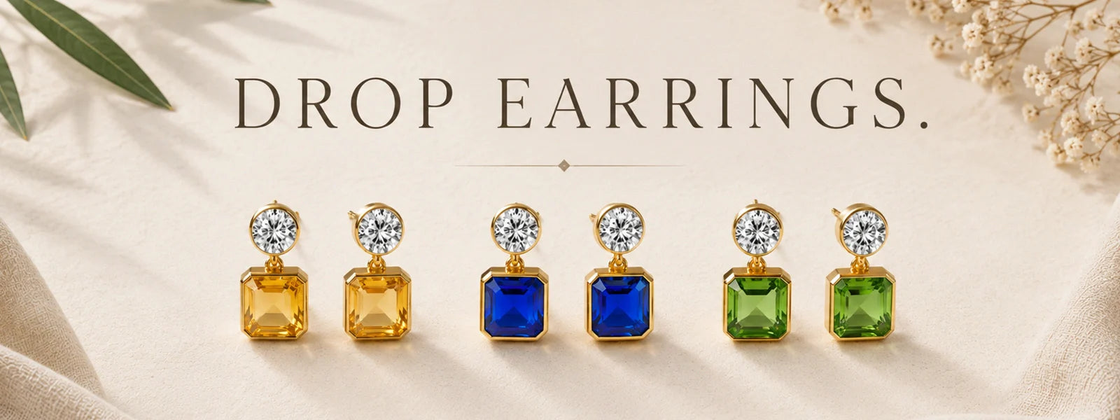 Drop Earrings