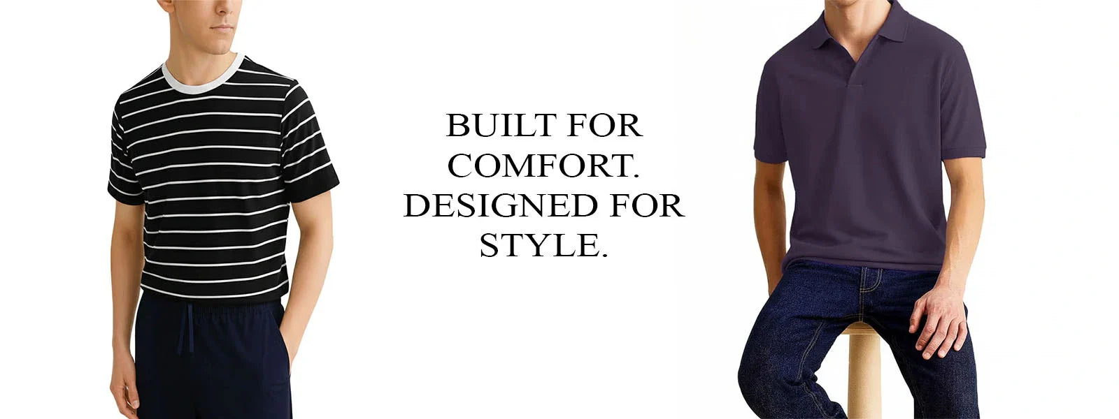 Men’s clothing collection with black hoodie, linen trouser mens style, loose fitting pants, mens tear away shorts, and cotton pajama sets for everyday comfort.