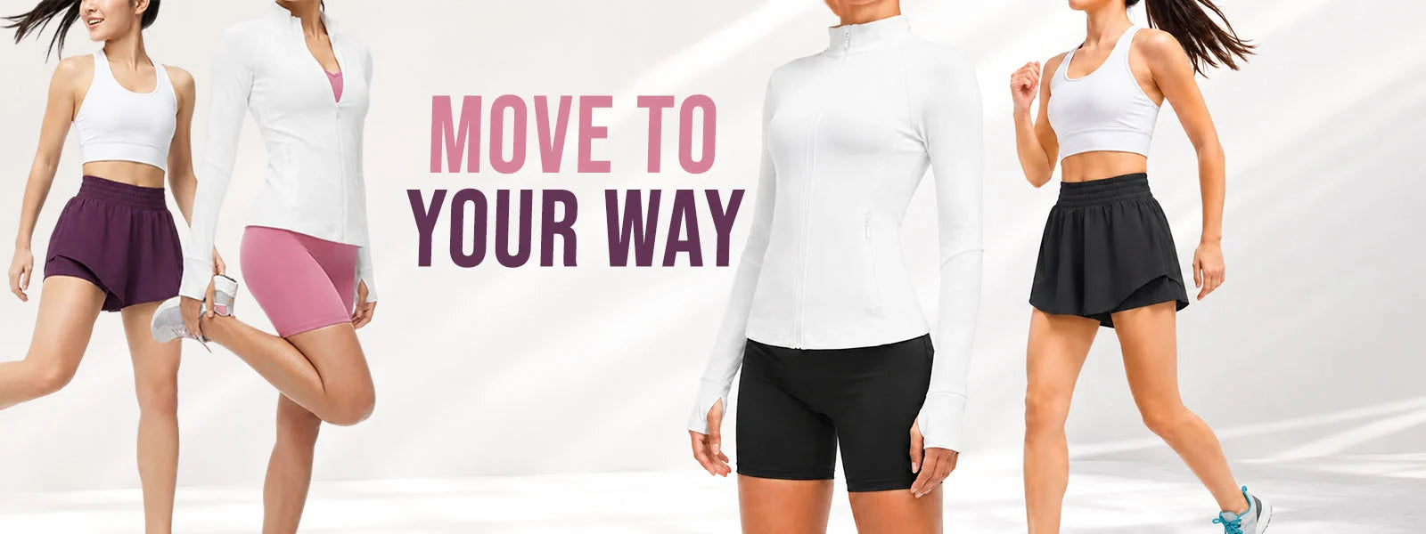 "Women's shorts collection featuring comfortable cotton athletic shorts, high waisted workout shorts, and activewear for everyday movement."