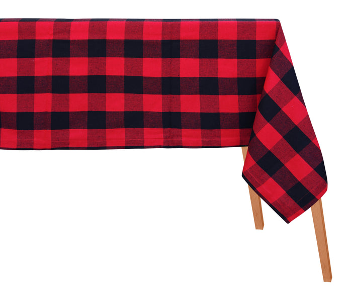 red and black tablecloth, gingham table linens, checkered cloth tablecloth, red gingham tablecloth