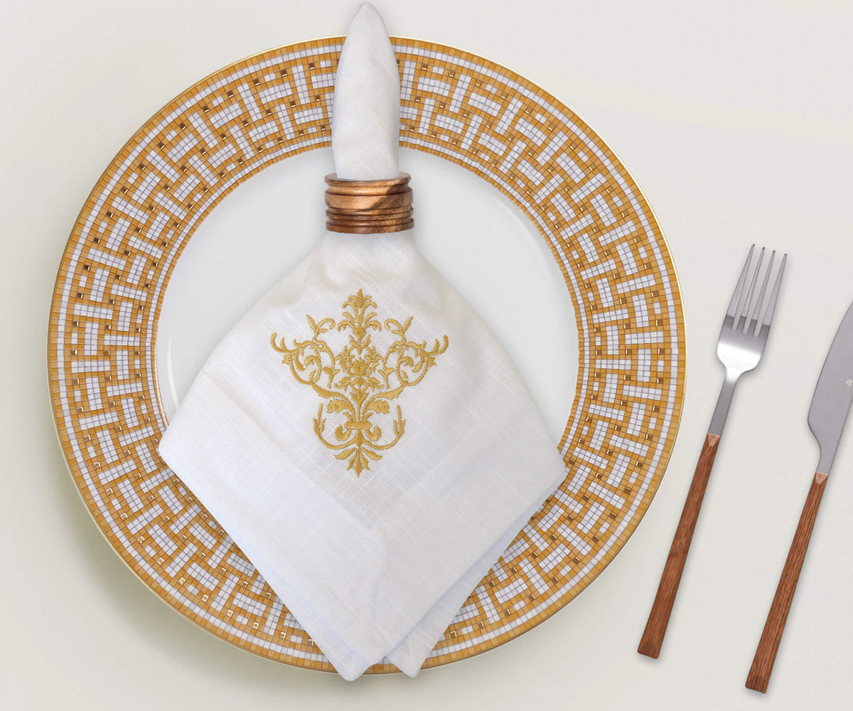 White Napkins Cloth - Victorian Napkins