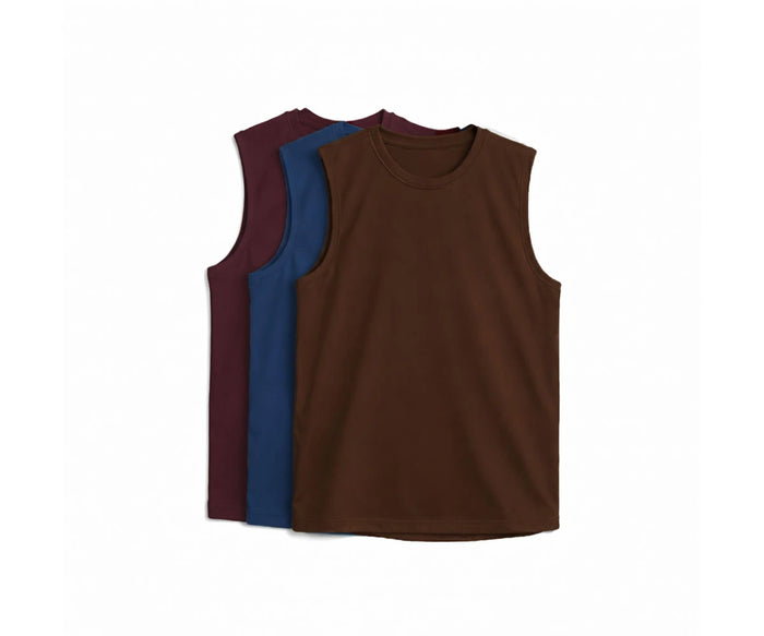 Men’s muscle tank tops – multicolor cotton collection