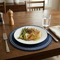Navy Blue Table Placemats