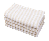 Amalfi Stripe Napkins: Infuse a coastal-inspired flair into your dining decor with the chic and charming Amalfi stripe napkins, bringing a touch of seaside sophistication to your table.