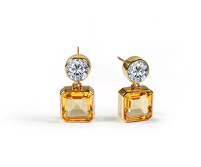 Amber-Drop-Earrings
