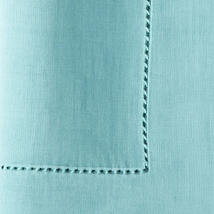 Aqua blue linen napkin crafted from 100% linen – perfect for weddings, parties, and everyday dining.