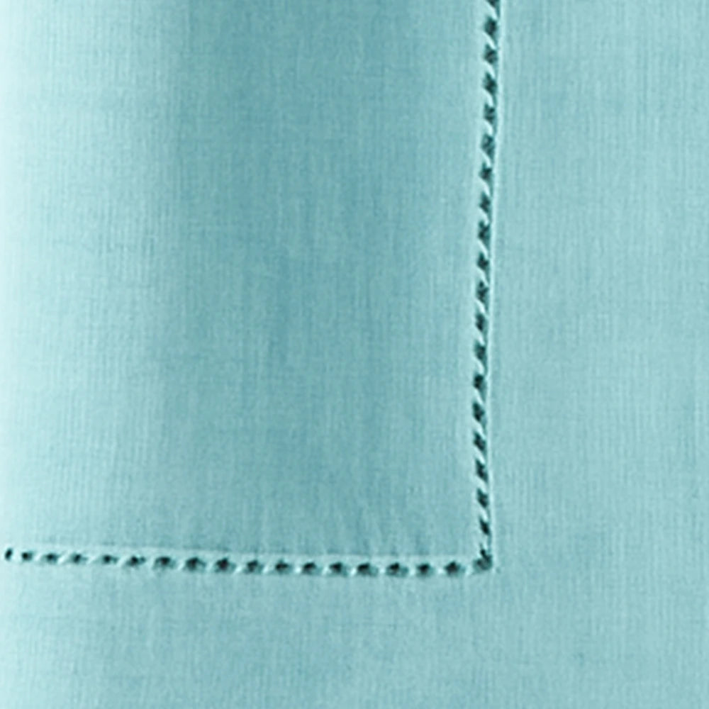 Aqua blue linen napkin crafted from 100% linen – perfect for weddings, parties, and everyday dining.