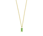 Peridot Birthstone Necklace