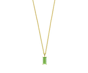 Peridot Birthstone Necklace