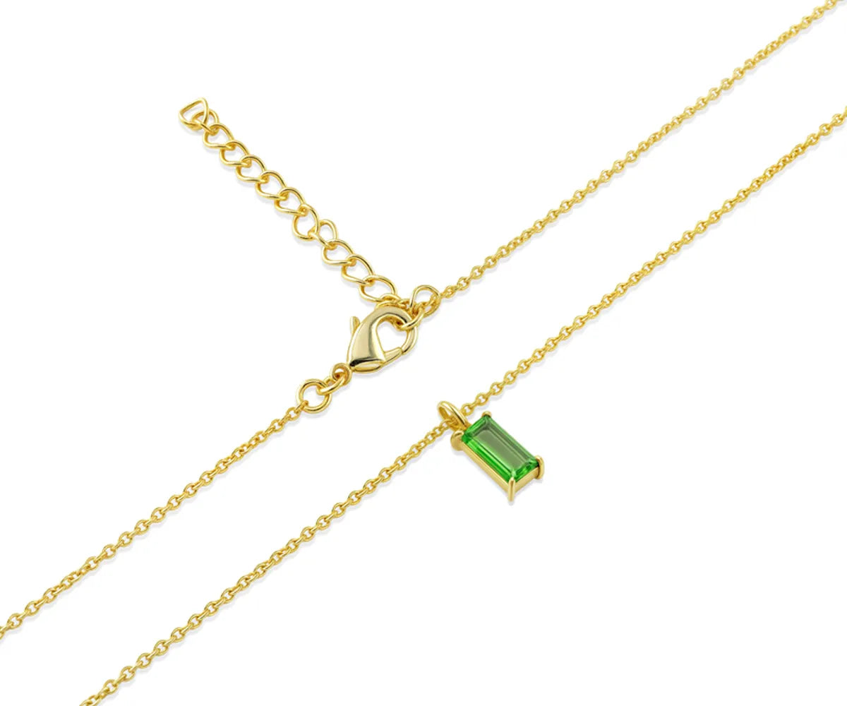 Peridot Birthstone Necklace