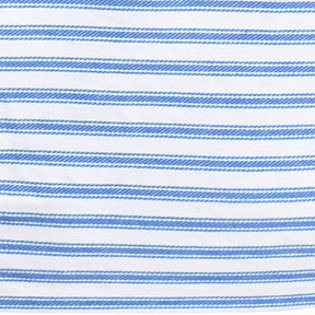 Pattern of blue and white horizontal stripes on a white background