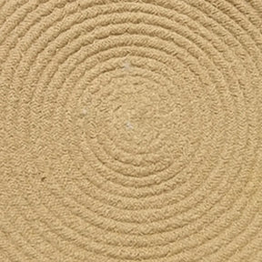 Eco-friendly beige jute round placemats with a woven design, perfect for farmhouse, rustic, or modern table décor and easy to reuse.